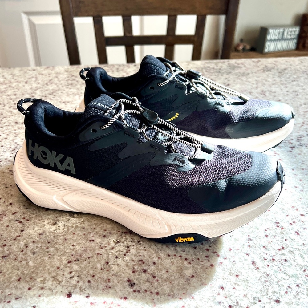 HOKA Women’s Transport Black Running Shoes